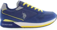 Trampki męskie - Trampki męskie U.S. Polo Assn. NOBIL003M-BHY3 Kolor: Niebieski, Rozmiar: EU 40 - miniaturka - grafika 1