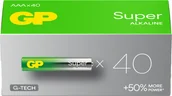Baterie i akcesoria - 1x40 GP Super Alkaline 1,5V AAA Micro - miniaturka - grafika 1
