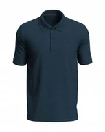 Koszulki męskie - Koszulka męska polo T-shirt męski bawełniany Polówka Stedman ST9050 Blue S - miniaturka - grafika 1