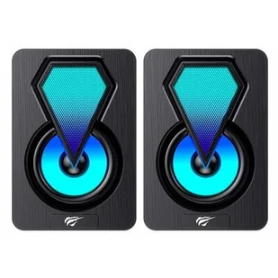 Havit SK210mini PRO 2.0 RGB (czarne) - Głośniki komputerowe - miniaturka - grafika 1
