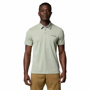 Męska koszulka polo Columbia Nelson Point Polo safari - L - Koszulki męskie - miniaturka - grafika 1