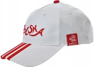 Czapki damskie - CZAPKA DZIECIĘCA ADIDAS POLSKA MŁODZIEŻOWA ROZMIAR OSFY - miniaturka - grafika 1