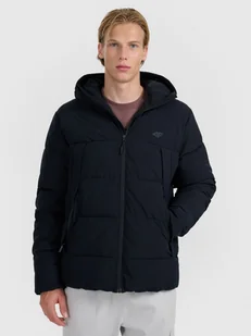 4F Kurtka puchowa z wypełnieniem syntetycznym męska - czarna XXL - Kurtki męskie 4F Kurtka puchowa z wypełnieniem syntetycznym męska - czarna XXL - Kurtki męskie - miniaturka - grafika 1