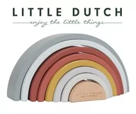 Zabawki interaktywne dla dzieci - Little Dutch Pure & Nature - Drewniana Tęcza -  Little Dutch LD4701 - miniaturka - grafika 1