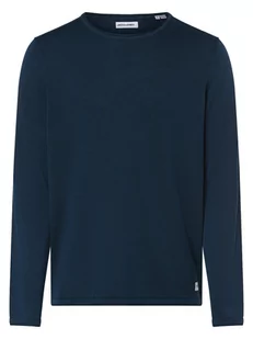 Jack & Jones - Sweter męski  JJEleo, niebieski - Swetry męskie - miniaturka - grafika 1
