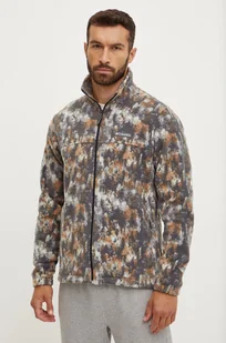 Columbia bluza sportowa Steens Mtn Print kolor szary wzorzysta - Bluzy męskie - miniaturka - grafika 1