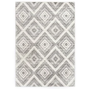 vidaXL Dywan, szary, 160 x 230 cm, PP 134110 - Dywaniki łazienkowe - miniaturka - grafika 1
