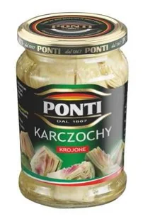 Ponti Karczochy krojone słoik 280 g - Pasztet i przetwory mięsne - miniaturka - grafika 1