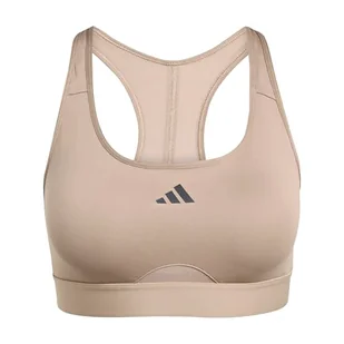 adidas Damski biustonosz treningowy PowerReact XL - Biustonosze - miniaturka - grafika 1