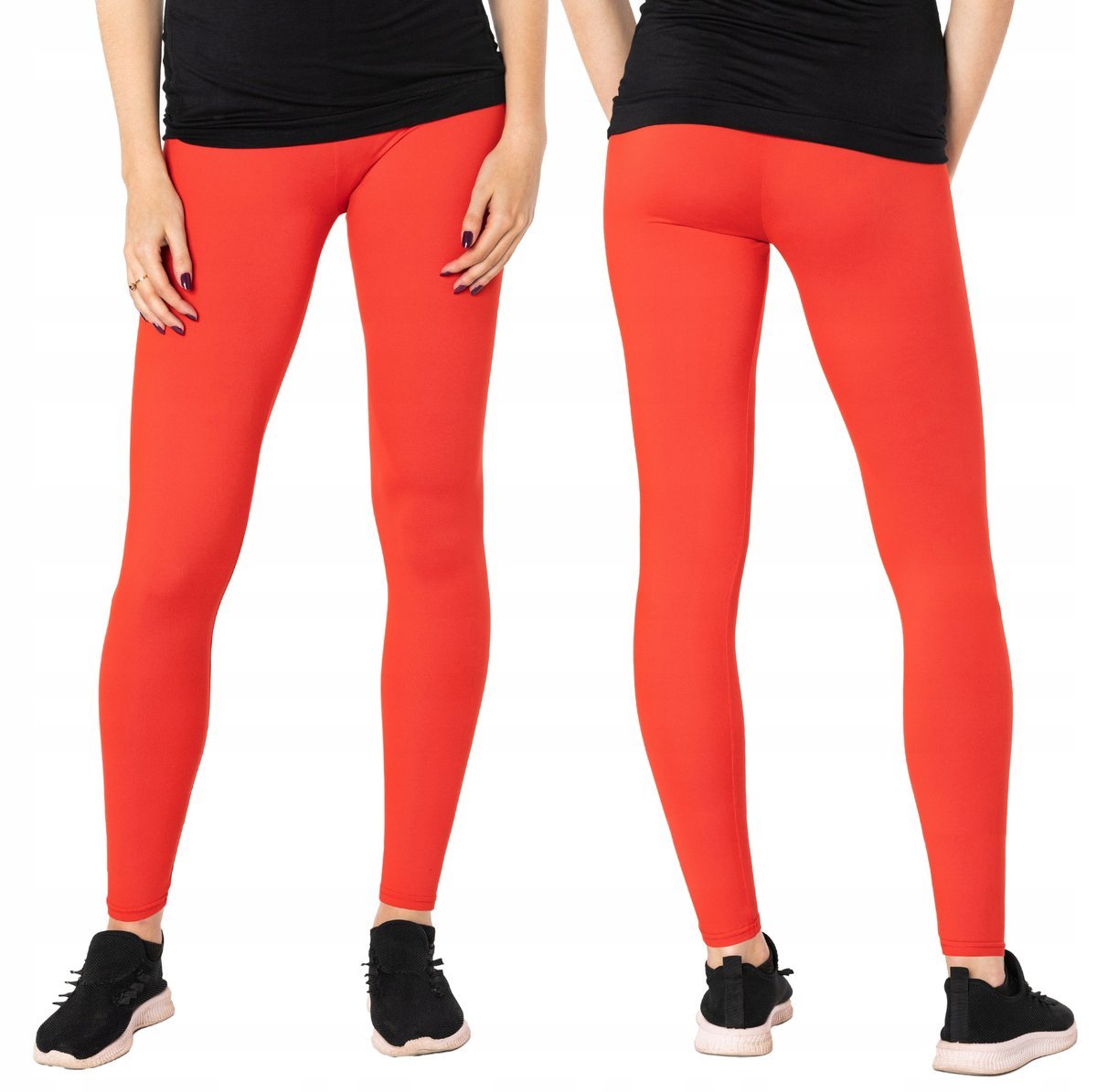 Duże Legginsy Getry Damskie Bambusowe 3976-4 10XL