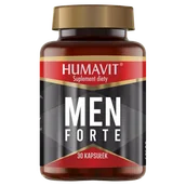 Witaminy i minerały - Humavit Suplement diety Men Forte witalność i sprawność fizyczna mężczyzn 30 kapsułek - miniaturka - grafika 1