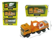 Klocki - Ciężarówka budowlana 12cm HXBC01 mix - miniaturka - grafika 1