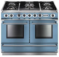 Kuchenki gazowo-elektryczne - Kuchnia gazowo-elektryczna FALCON Continental 110 Chiński błękit szczotkowany nikiel - miniaturka - grafika 1
