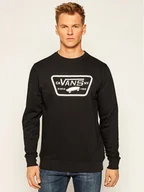 Bluzy męskie - Vans Bluza Full Patch Crew II VN0A45CI Czarny Regular Fit - miniaturka - grafika 1