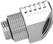 Chłodzenie wodne - Barrow Special Adapter 45 Grad G1/4 Zoll IG auf G1/4 Zoll IG - silber FBFTWT45-V2 S - miniaturka - grafika 1