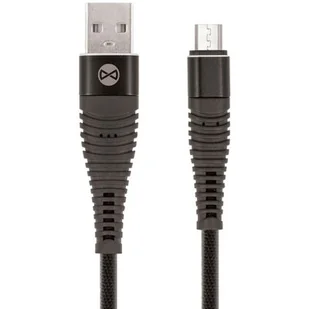 Forever Shark micro-USB czarny 2220885 - Kable USB - miniaturka - grafika 1