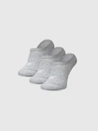 Skarpetki męskie - 4F Skarpetki casual stopki (3-pack) męskie - szare 39-42 - miniaturka - grafika 1