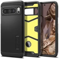 Etui i futerały do telefonów - Etui GOOGLE PIXEL 8 PRO Spigen Tough Armor czarne - miniaturka - grafika 1