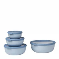 Pojemniki kuchenne - MEPAL Multi Bowl 4-częściowy zestaw Mepal Nordic Blue (106232015700) - miniaturka - grafika 1