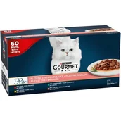 Mokra karma dla kotów - Purina Gourmet Zestaw Perle, 60 x 85 g - Kurczak, wołowina, łosoś i królik - miniaturka - grafika 1