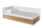 Łóżka - Łóżko jednoosobowe z materacem TINCTO Konsimo - miniaturka - grafika 1