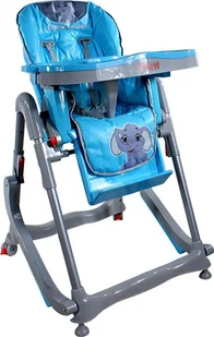ARTI Modern RT-004 Blue Little Elephant KRZESEŁKO DO KARMIENIA - Krzesełka do karmienia - miniaturka - grafika 1