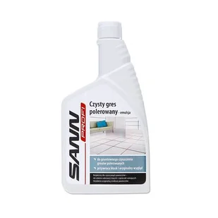 Preparat czysty gres polerowany - emulsja 500 ml Sann Profi - Inne artykuły czyszczące - miniaturka - grafika 1