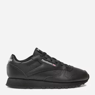 Bluzy sportowe damskie - Damskie buty sportowe Reebok Classic Leather 100008497 40.5 (9.5US) 26.5 cm Czarne (4065418342827) - grafika 1