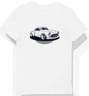 Koszulki męskie - Koszulka męska biała Drapieżny Szyk Studebakera XL - miniaturka - grafika 1