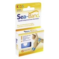 Układ pokarmowy - Sea-Band Opaska akupresurowa przeciw mdłościom dla dzieci niebieska, 2szt - miniaturka - grafika 1
