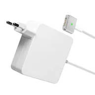 Ładowarki do telefonów - Magsafe 2 Ładowarka Macbook Magnetyczna 85W Wskaźnik LED Biały - miniaturka - grafika 1