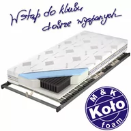 Materace - Koło M&K Czar Nocy Talalay Blue 90x200 - miniaturka - grafika 1