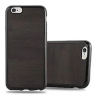 Etui i futerały do telefonów - Etui na telefon komórkowy Cadorabo do Apple iPhone 6 / 6S w kolorze czarnym Pokrowiec ochronny Pokrowiec silikonowy TPU - miniaturka - grafika 1