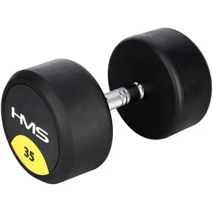 HMS HG PRO 35 KG HANTLE GUMOWANE HMS - Hantle i ciężarki - miniaturka - grafika 1