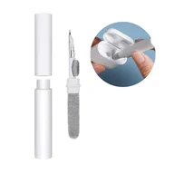 Słuchawki bluetooth - Zestaw do czyszczenia słuchawek AirPods biały - miniaturka - grafika 1