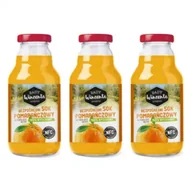 Soki i napoje niegazowane - Sady Wincenta Sok 100% pomarańczowy naturalnie mętny tłoczony NFC Zestaw 3 x 330 ml - miniaturka - grafika 1