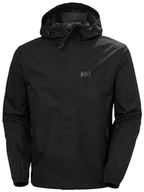 Kurtki męskie - Helly Hansen Męska kurtka przeciwdeszczowa Vancouver - czarna, 2XL - miniaturka - grafika 1