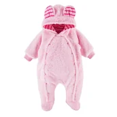 Kombinezony dla dzieci - Kombinezon przejściowy Mellow Luna róż r. 68 - miniaturka - grafika 1