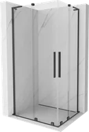 Kabiny prysznicowe - Mexen Velar L Duo kabina prysznicowa rozsuwana 90x80 cm, transparent, gun gray szczotkowany - 871-090-080-02-03-66 - miniaturka - grafika 1