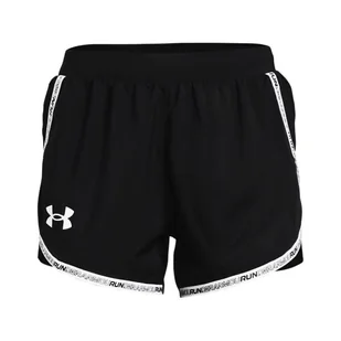 Spodenki damskie Under Armour  Fly By 2.0 Brand Short-BLK XS - Spodenki damskie - miniaturka - grafika 1