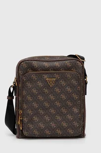 Guess saszetka MILANO kolor brązowy HMMILO P4260 - Torby męskie - miniaturka - grafika 1