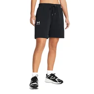 Spodnie sportowe damskie - Spodenki damskie Under Armour Essl Flc Relax BF - miniaturka - grafika 1