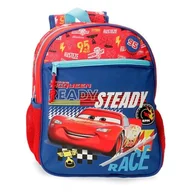 Plecaki szkolne i tornistry - Joumma Disney Cars Lets Race Plecak szkolny adaptacyjny do wózka Czerwony 27 x 33 x 11 cm Poliester 9,8 l, Czerwone, Plecak szkolny z możliwością dostosowania do wózka - miniaturka - grafika 1