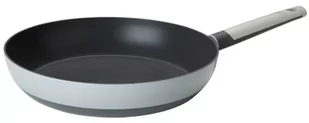 Tasty Patelnia nieprzywierająca dwukolorowa, 28 x 5,6 cm – kute aluminium, uchwyt Soft-Touch, do indukcji, nowoczesne wzornictwo, szara - Patelnie - miniaturka - grafika 1