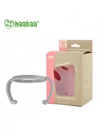 Butelki dla niemowląt - Haakaa Uchwyt na butelkę Gen.3 , Grey - miniaturka - grafika 1