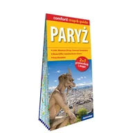 Przewodniki - Paryż laminowany map&guide 2w1 przewodnik i mapa - Marta Kiełczewska-Konopka - książka - miniaturka - grafika 1
