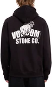 Bluzy męskie - bluza męska VOLCOM WATANITE ZIP HOOD Black - miniaturka - grafika 1
