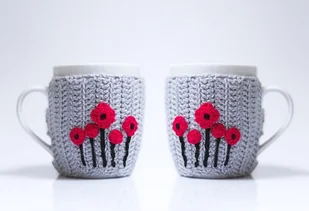 Zestaw 2 kubeczków w ocieplaczu - Kubki - miniaturka - grafika 1