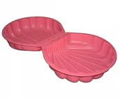 Place zabaw - Smoby Piaskownica Muszelka rozowa GXP-724389 - miniaturka - grafika 1