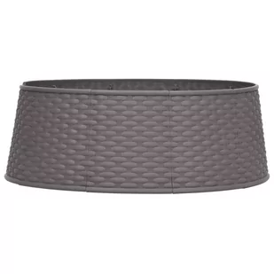 VidaXL Lumarko Osłona pod choinkę, brązowa, 65x19,5 cm 331303 VidaXL - Ozdoby bożonarodzeniowe - miniaturka - grafika 1